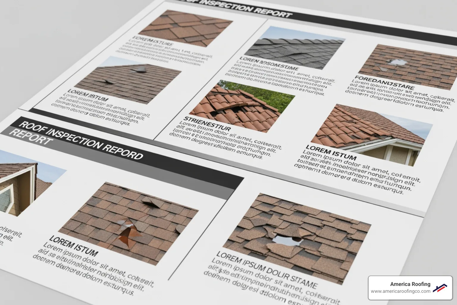 sample roof inspection report with photos and clear descriptions - Pre-purchase roof inspection