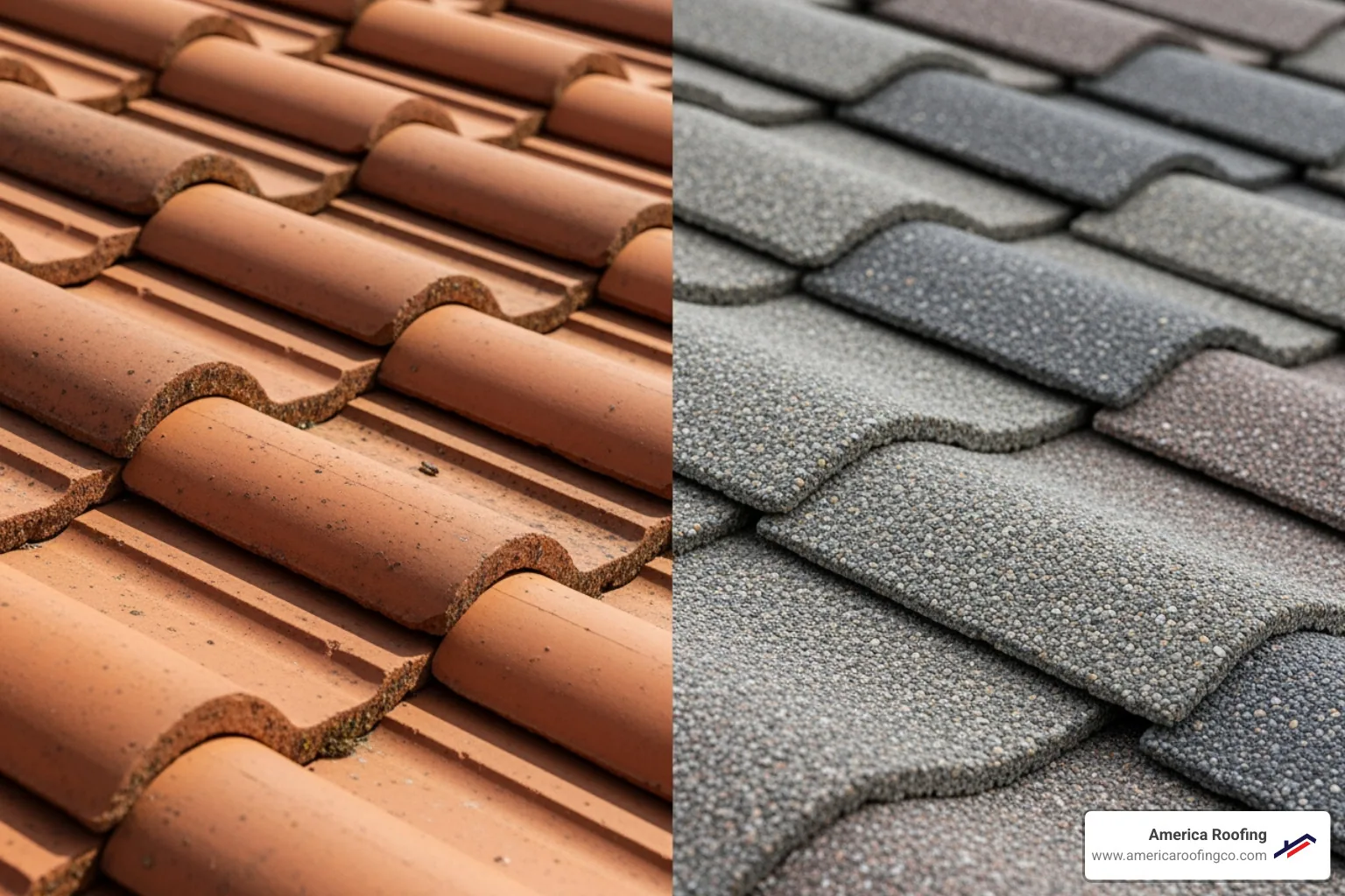 Clay vs Concrete Tile Roof Comparison - Clay tile roof Phoenix