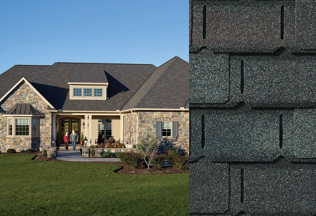Home with Camelot® II Royal Slate roof shingles