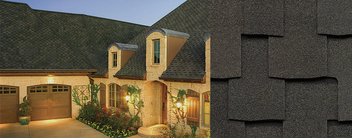 Home with Grand Sequoia® AS Dusky Gray roof shingles
