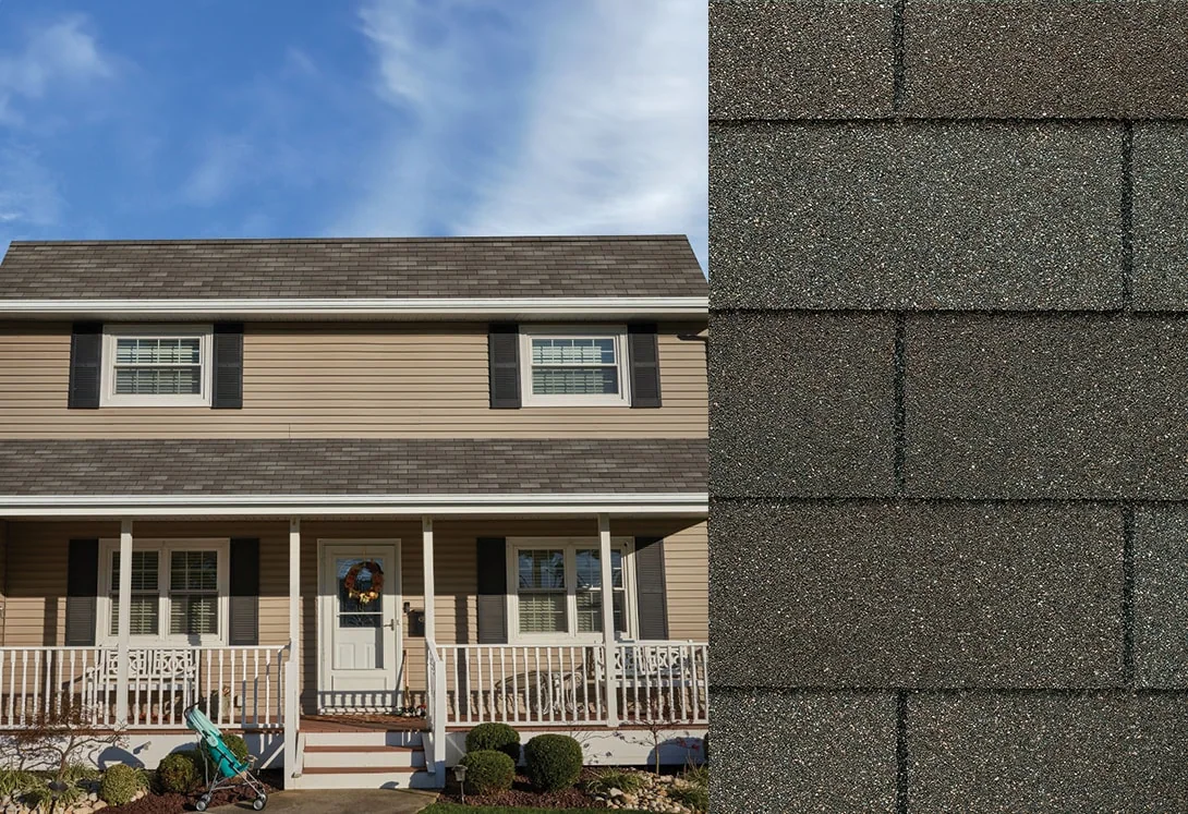 Home with Royal Sovereign® Weathered Gray roof shingles