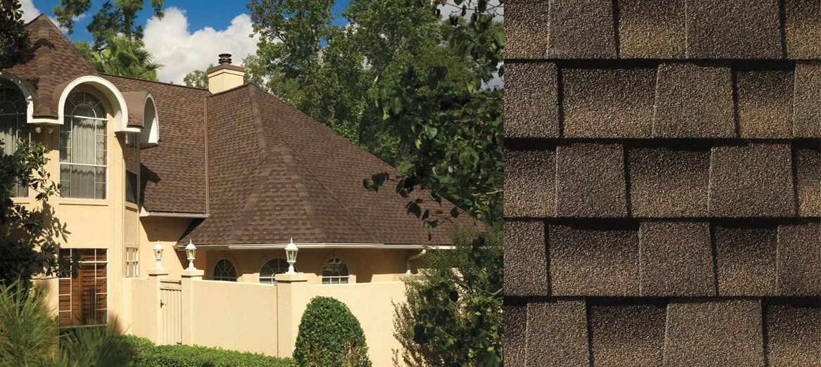 Home with Timberline® AS II Barkwood roof shingles
