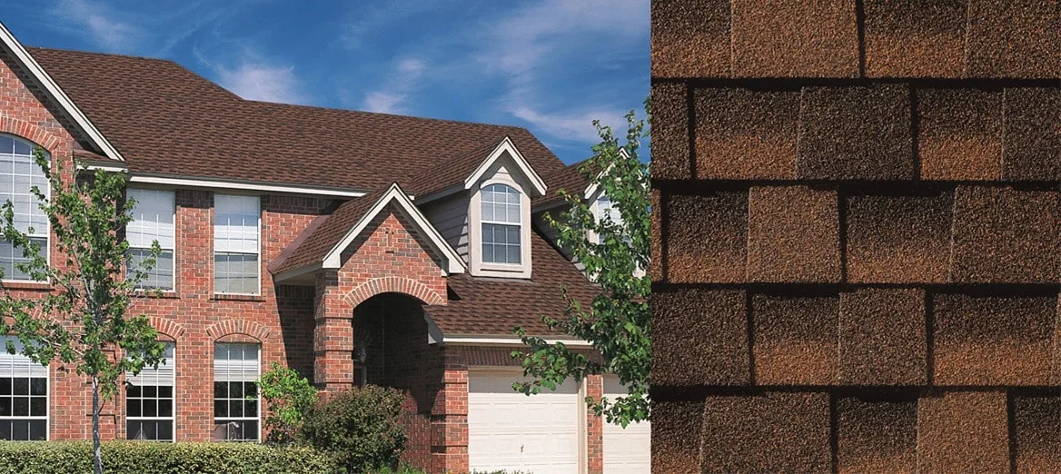 Home with Timberline® AS II Hickory roof shingles