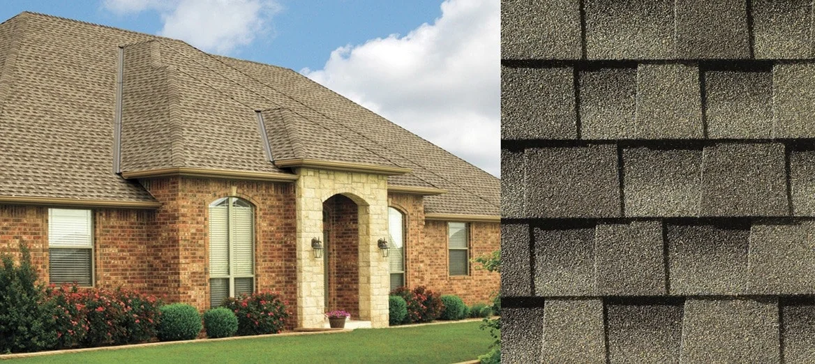 Home with Timberline® AS II Weathered Wood roof shingles