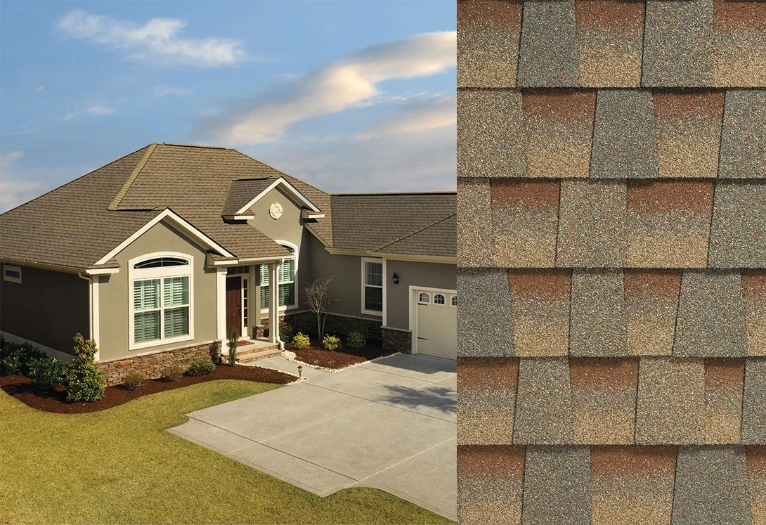 Home with Timberline® HDZ® Copper Canyon roof shingles
