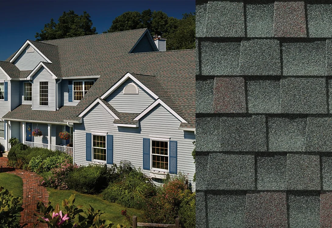 Home with Timberline® HDZ® Williamsburg Slate roof shingles