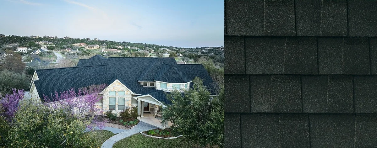 Home with Timberline UHDZ® Charcoal roof shingles