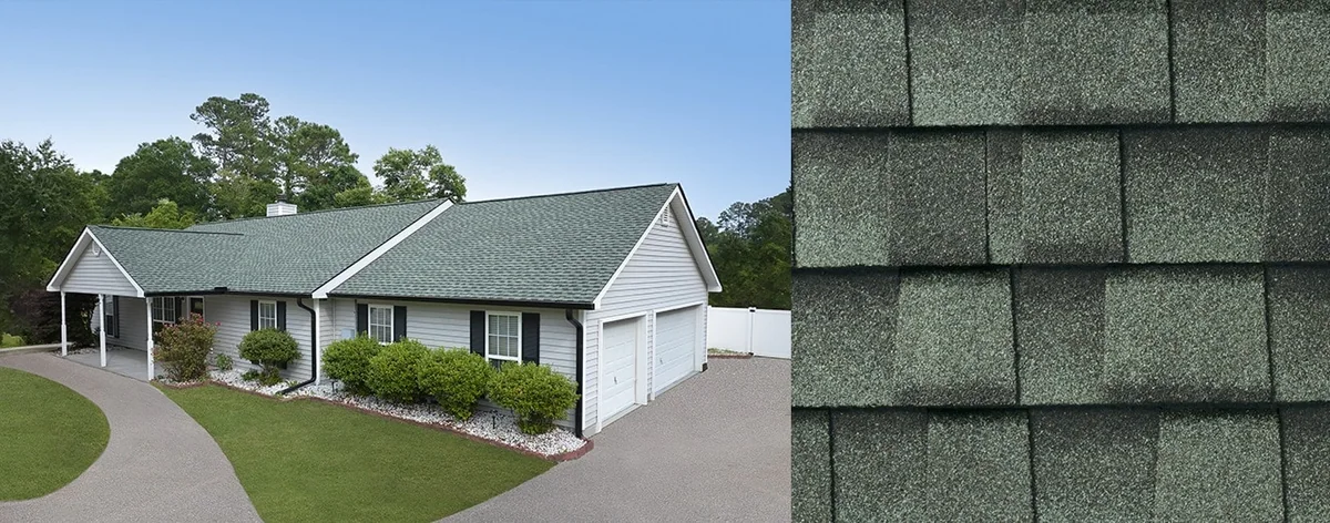 Home with Timberline UHDZ® with UltraMat™ shingles in Slate