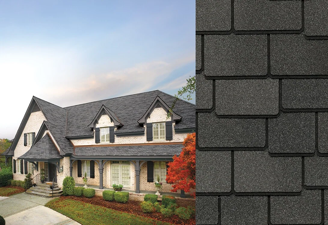 Home with Woodland® Castlewood Gray roof shingles