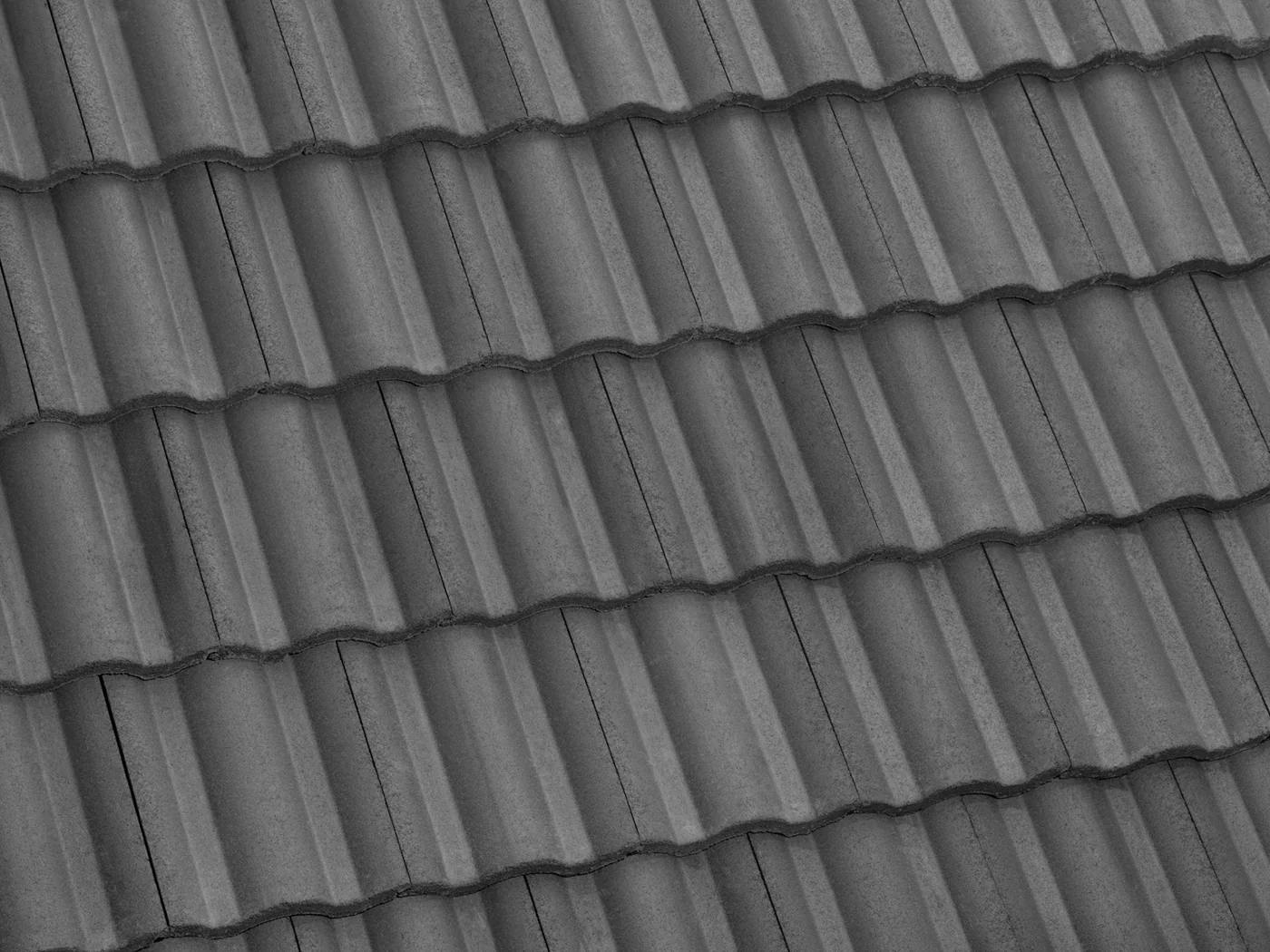 Eagle Malibu concrete roof tile in 2591 Dark Gray Range