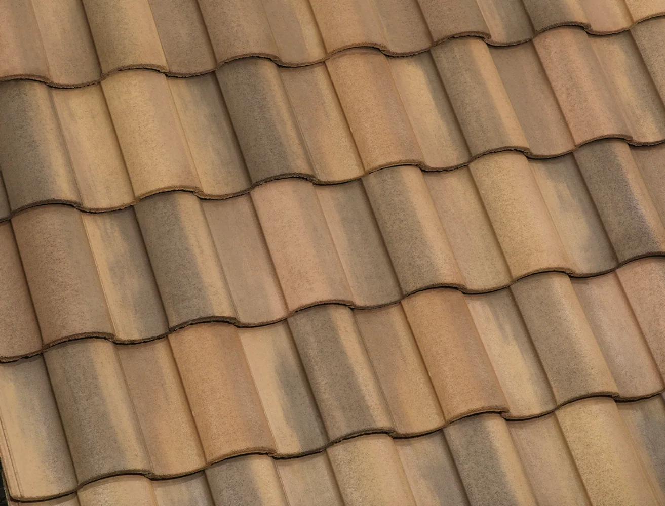Eagle Capistrano concrete roof tile in 3814 San Pablo Blend