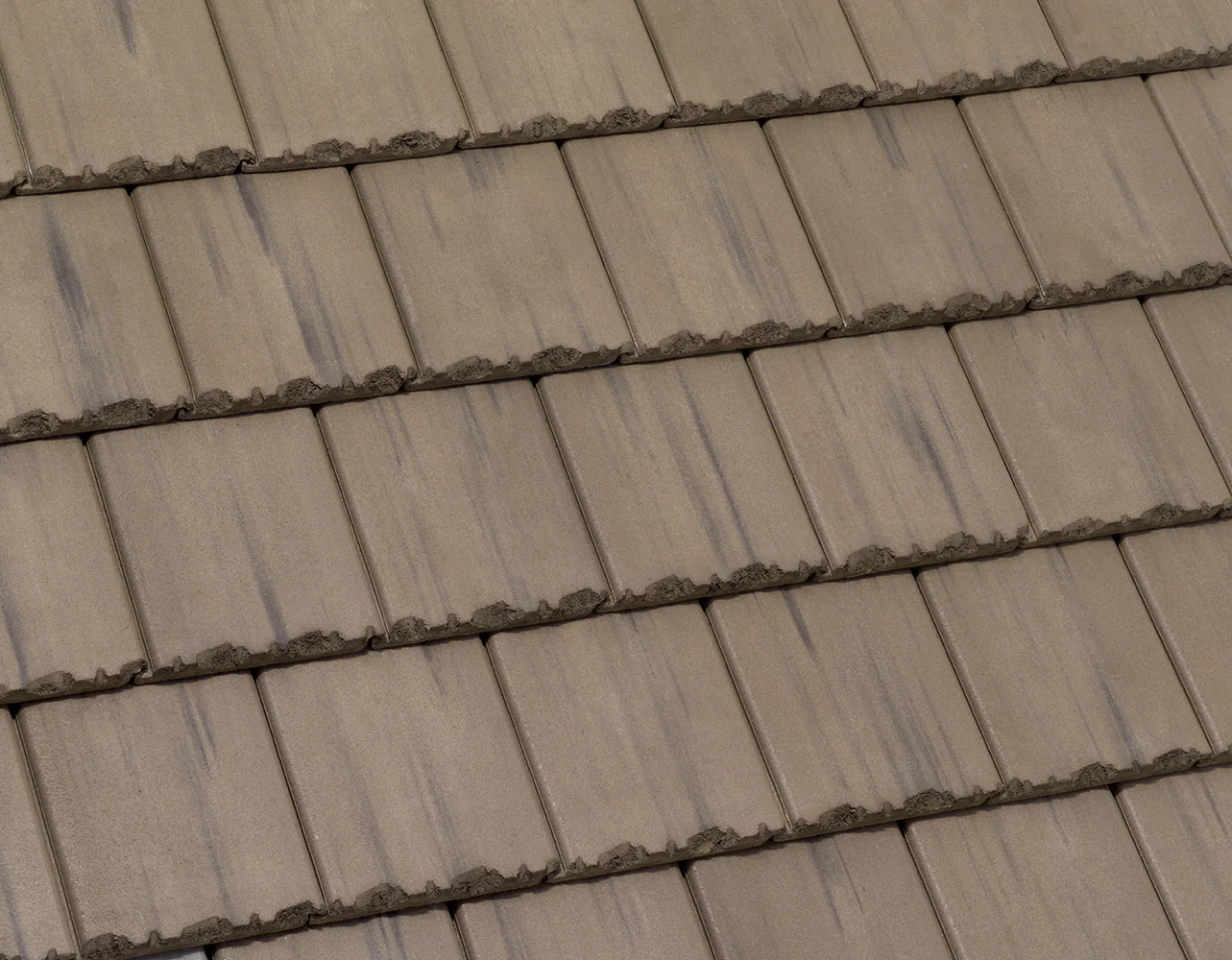 Eagle Tapered Slate concrete roof tile in 49581 Arcadia Canyon Brown