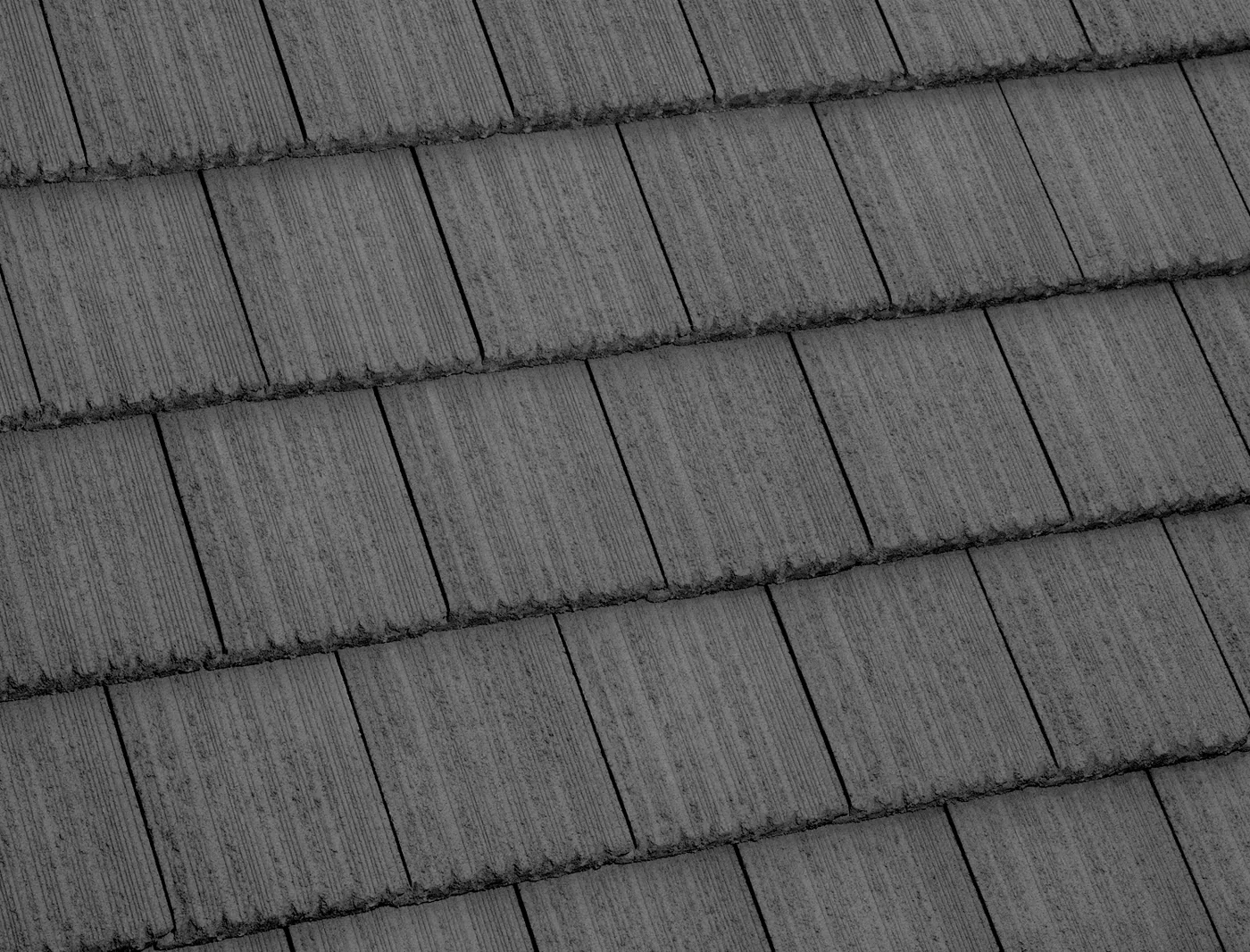 Eagle Ponderosa concrete roof tile in 5591 Dark Gray Range