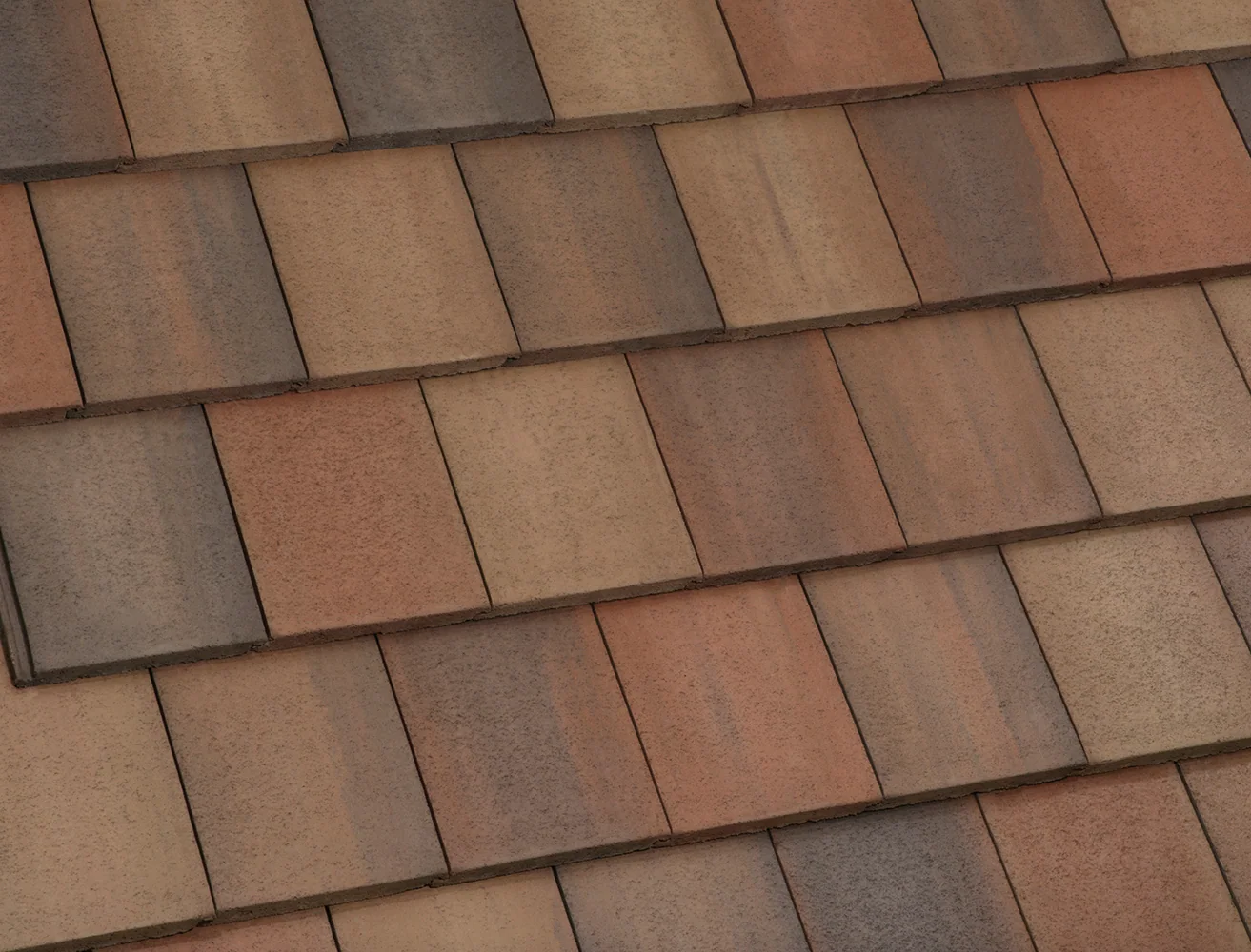 Eagle Bel Air concrete roof tile in SCB 8402 Santa Cruz Blend