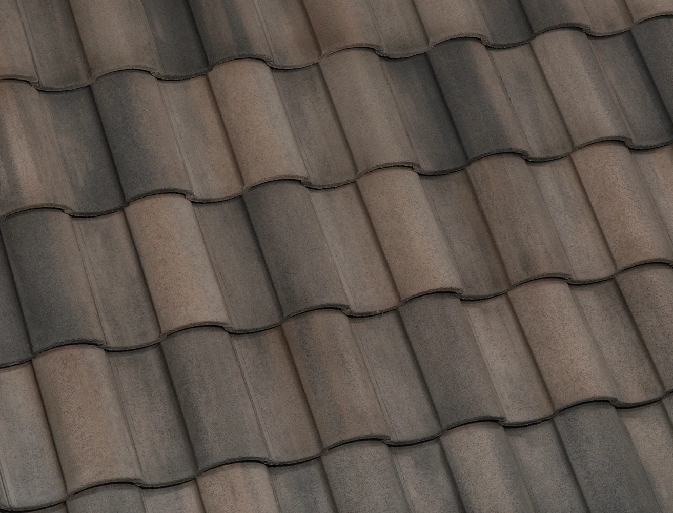 Eagle Capistrano concrete roof tile in SMC 8401 San Miguel Blend